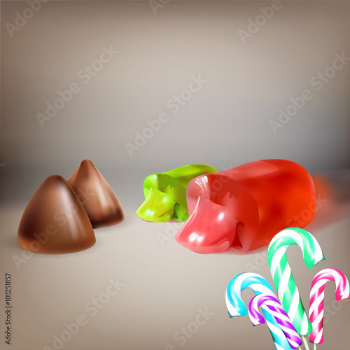 candy, jelly filled, liquid filling, sucking candy, cut, icon, isolated object vector, lollipop