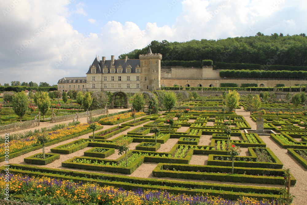 château et jardin