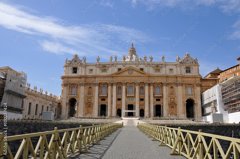 Vatican view from St. Peter's Square