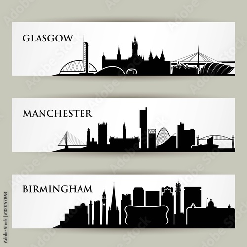 United Kingdom city skylines photo