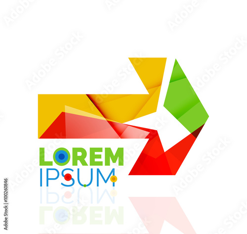 Free Download Vector arrow logo - GFXLoad