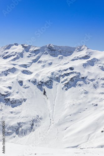 Paesaggio di montagna in inverno © MarcoMonticone