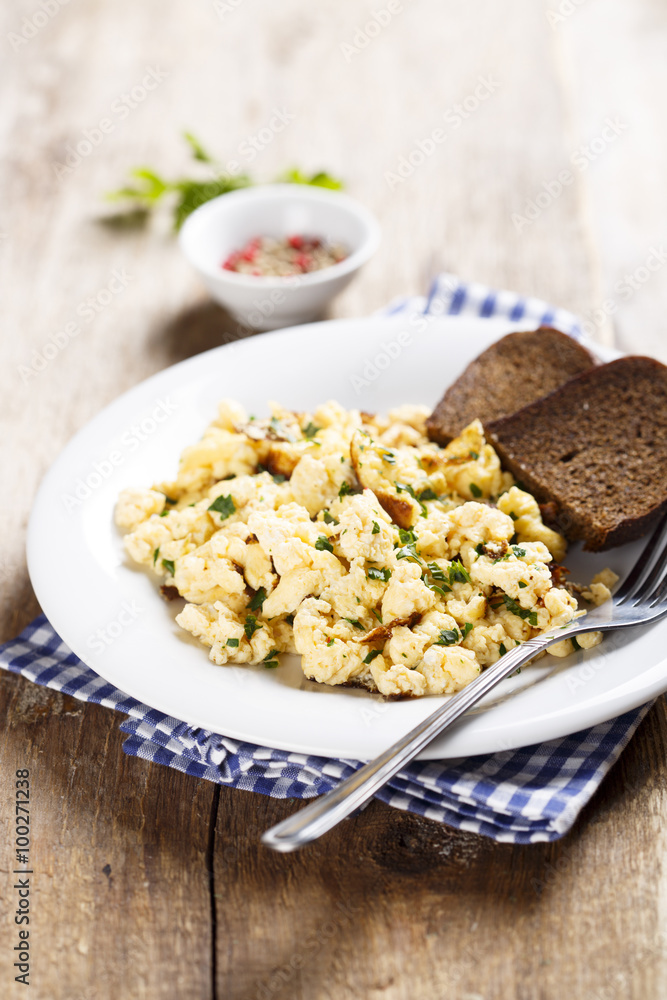 Scrambled eggs Scrambled eggs