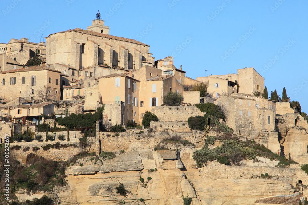 medieval village of Gordes in Provence, France