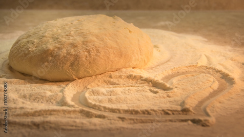 Дрожжевое тесто для приготовления хлеба