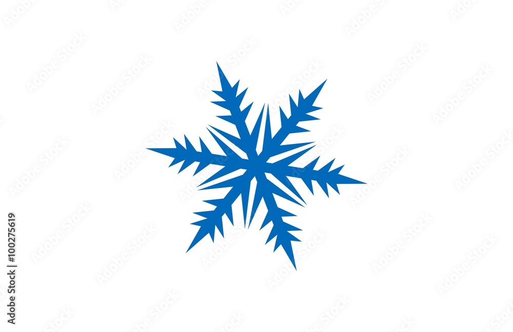 Obraz premium winter logo