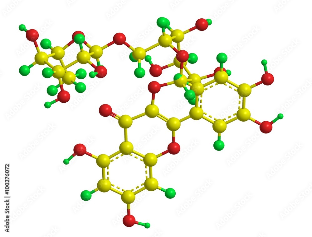 Molecular structure rutin Molecular structure rutin