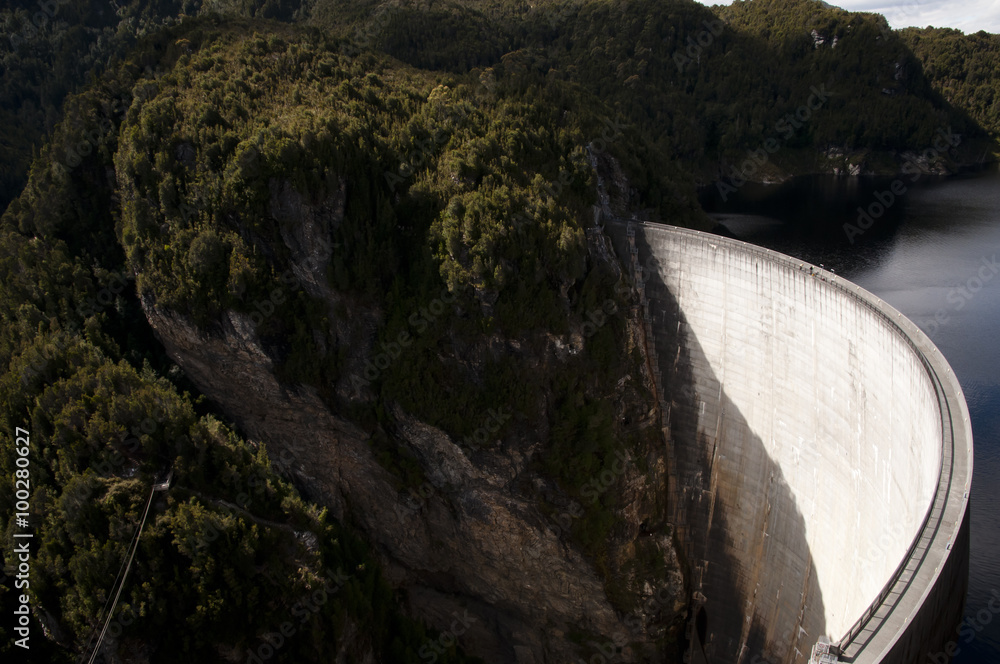 Fototapeta Gordon Dam - Tasmania - Australia