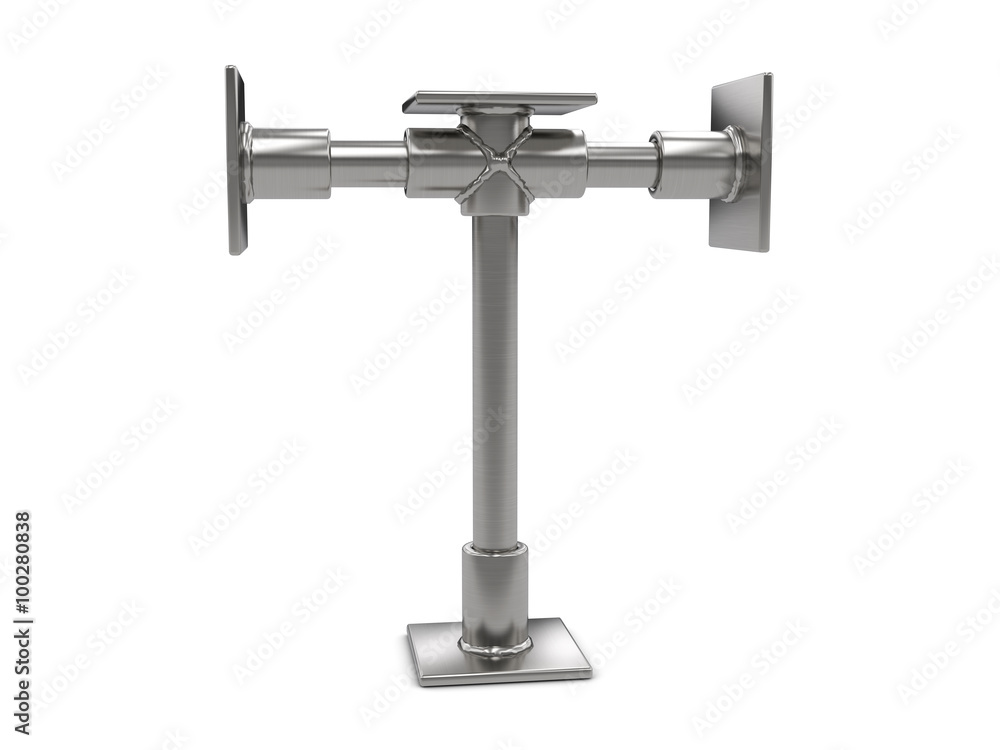 metal letter T metal letter T
