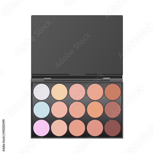 Vector Illustration of concealer makeup