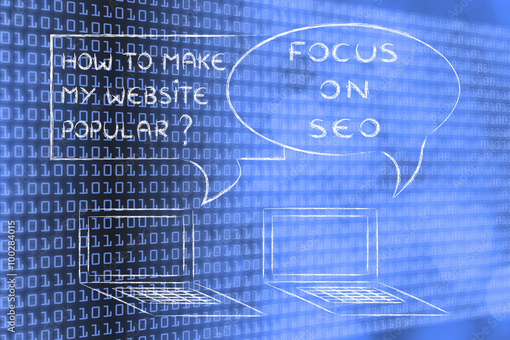 how to make my website popular? focus on SEO