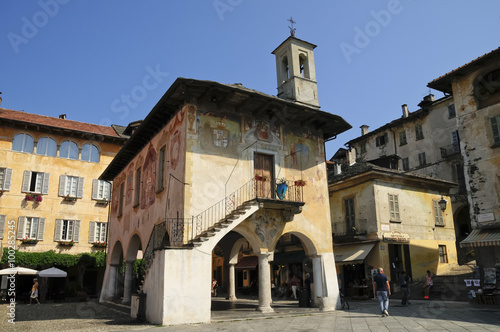 Palazzo della Comunita, Orta San Giulio, Ortasee, Piemont, Itali © AndreasJ