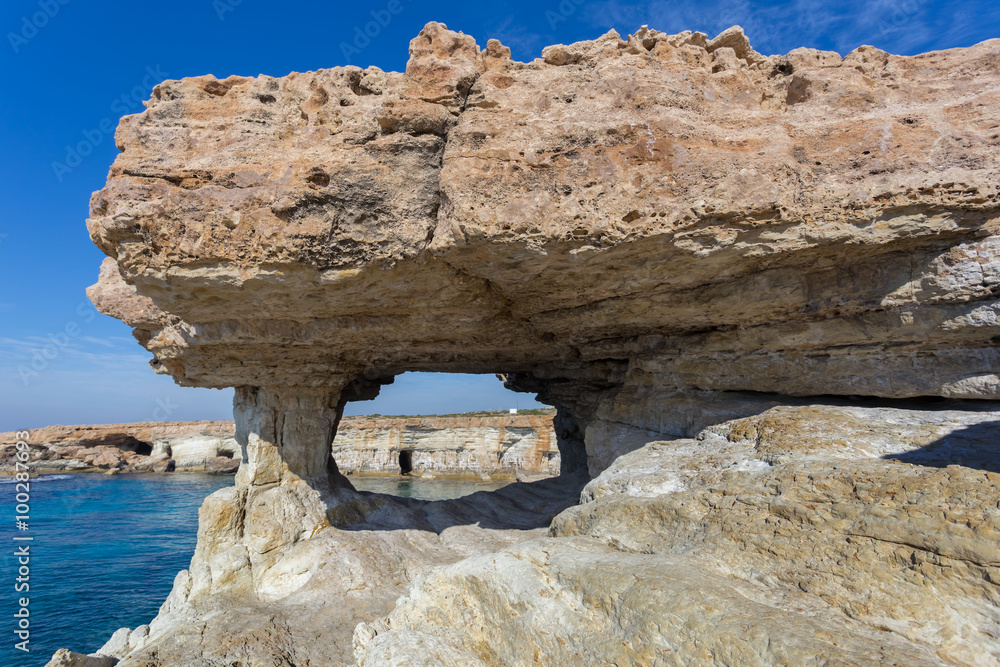 cyprus sea caves bay