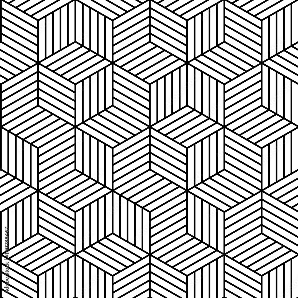 Vector geometric seamless pattern background. Vector geometric seamless pattern background.
