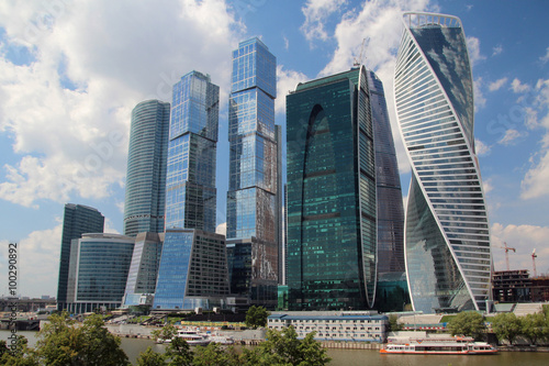 Moscow City business center, Russia  © nastyakamysheva