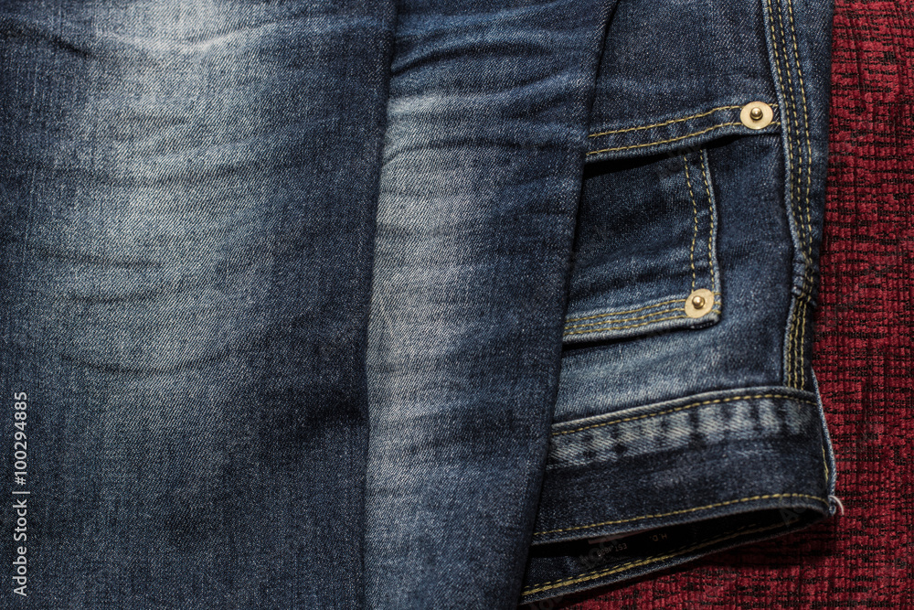 Close up of fashion jeans Close up of fashion jeans