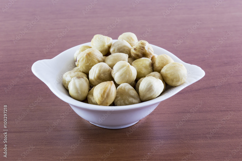 Hazelnuts in The Bowl Hazelnuts in The Bowl