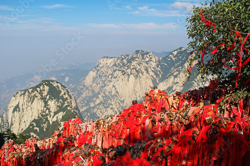 Huashan Mountain, Xian, China photo