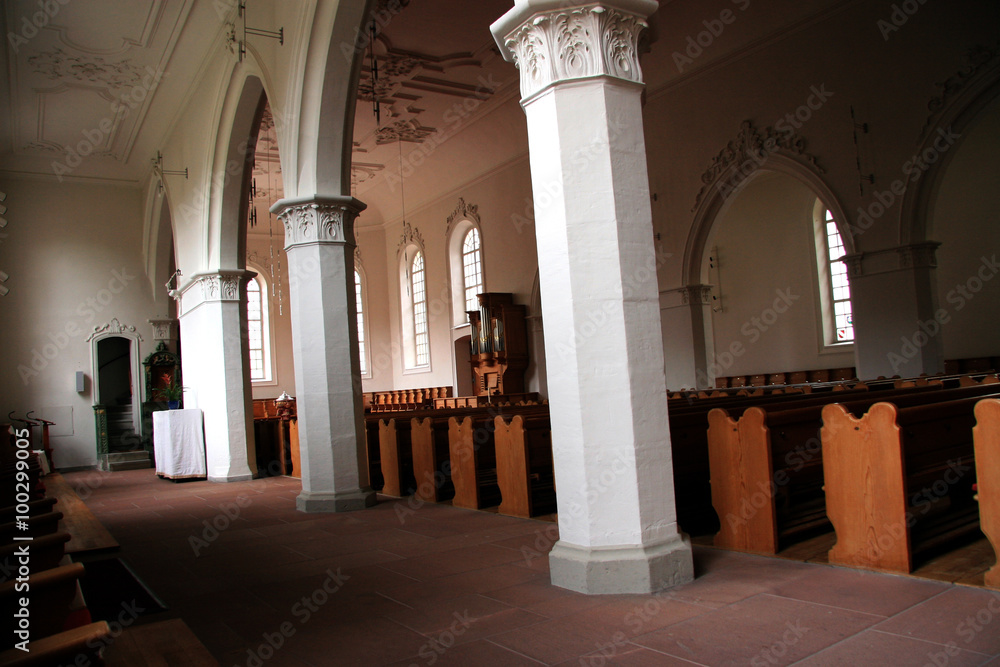 Church / Swiss Catholic Church - interior