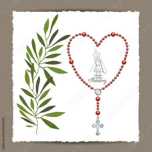 holy rosary design 