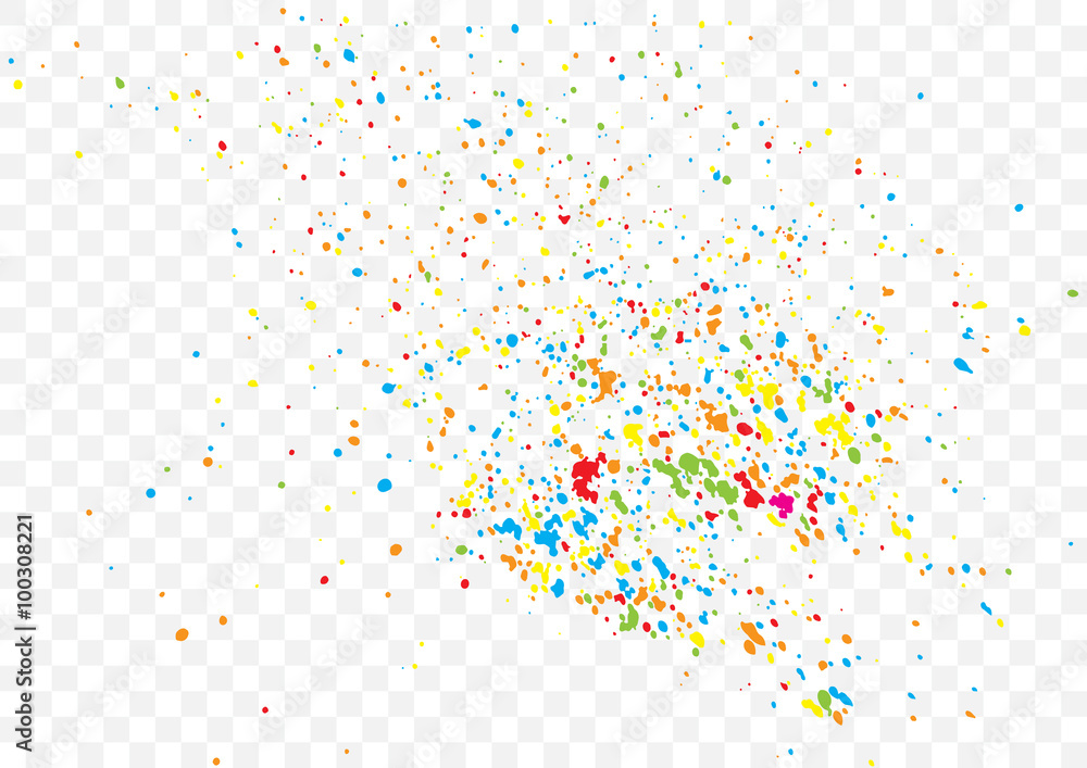 Abstract color splash illustration on transparent background. Calligraphy ink drop on paper random pattern background in color. Colorful confetti on transparent background. Abstract color splash illustration on transparent background. Calligraphy ink drop on paper random pattern background in color. Colorful confetti on transparent background.
