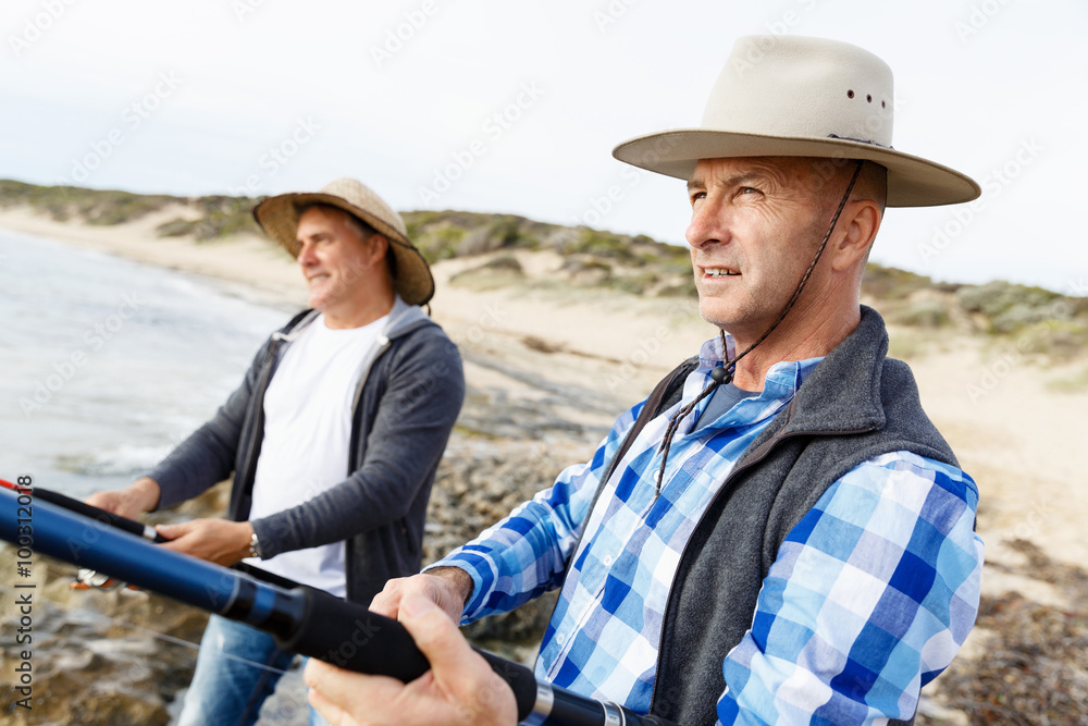 Fototapeta premium Picture of fisherman 