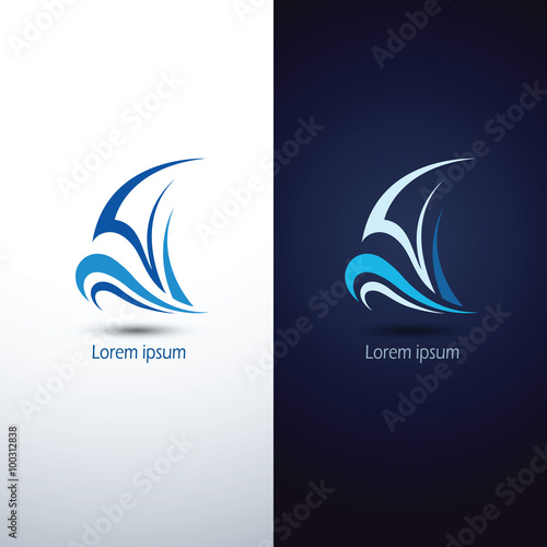 sailboat icon logo