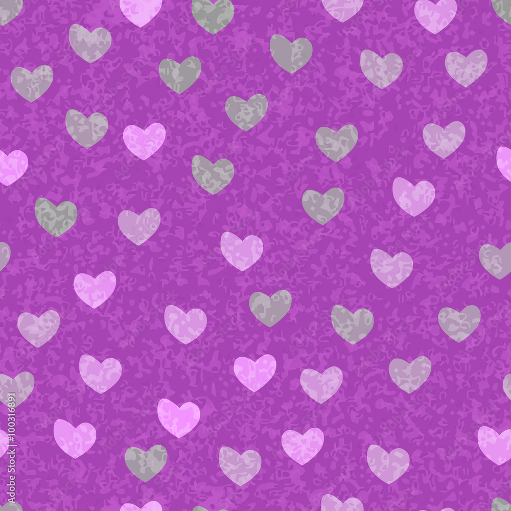Seamless heart pattern for background