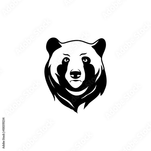 Fototapeta Naklejka Na Ścianę i Meble -  Bear logo.Vector