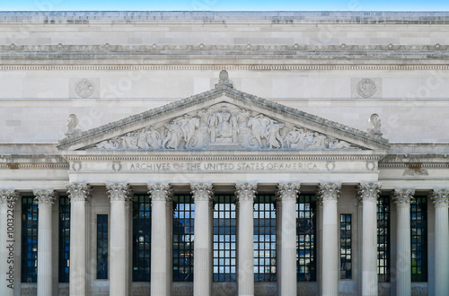 National Archives Building Facade photo