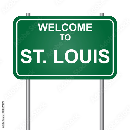 Welcome to St. Louis vector