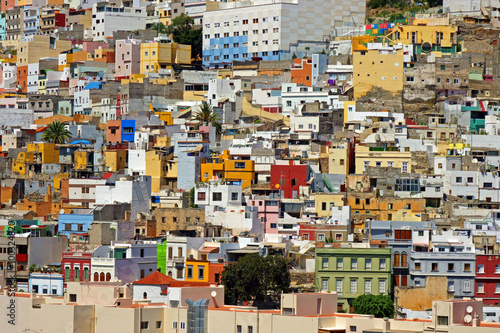 Bunte Häuser in Las Palmas © zauberblicke