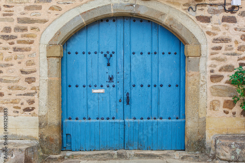Old textured door  © gorov