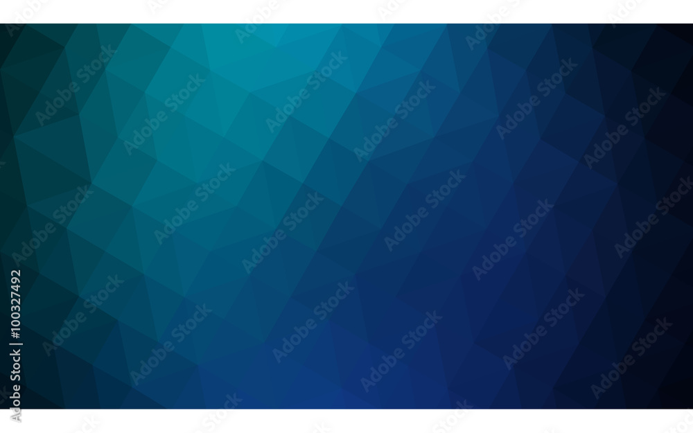 Multicolor green, blue polygonal design illustration, which consist of triangles and gradient in origami style. Multicolor green, blue polygonal design illustration, which consist of triangles and gradient in origami style.