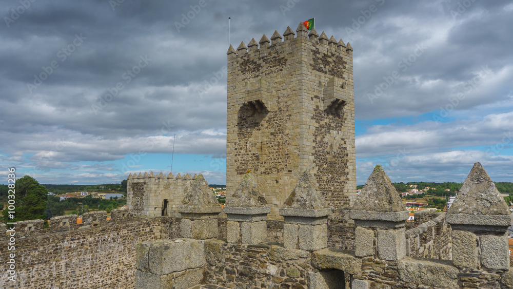 Portugal, Guarda District, Beira Interior, Sabugal Medieval castle