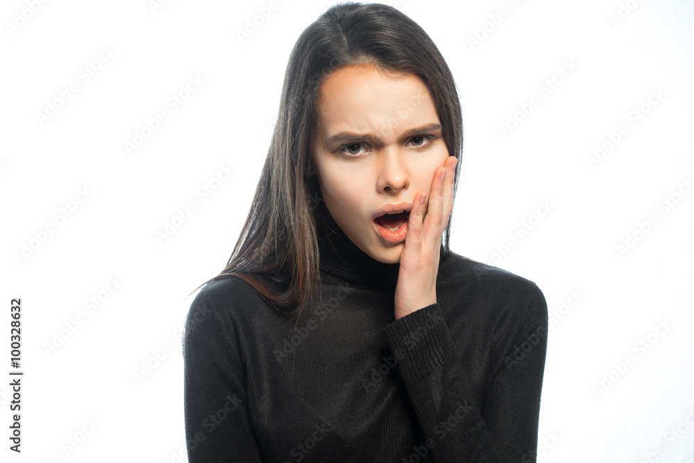 Woman horrified by what he saw Woman horrified by what he saw