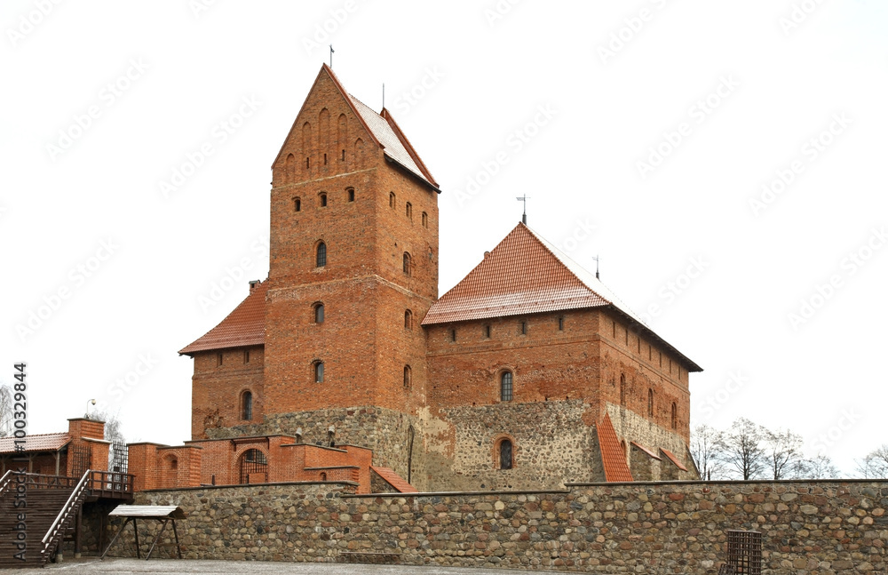 Island Castle in Trakai. Lithuania Island Castle in Trakai. Lithuania