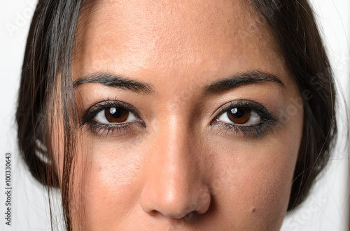 Eyes of a Young Asian Woman