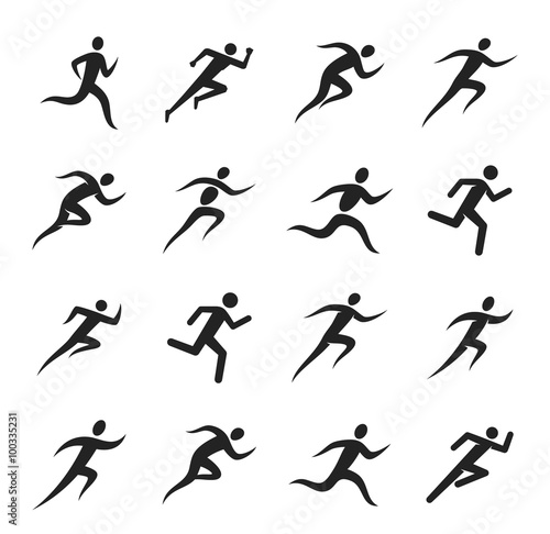 Running Man Icons