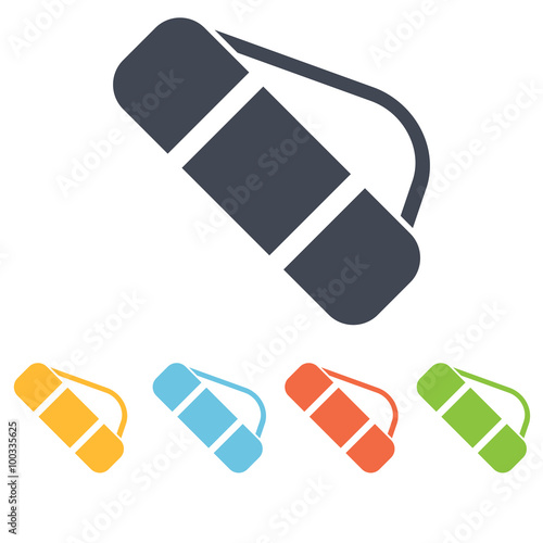 yoga mat icon