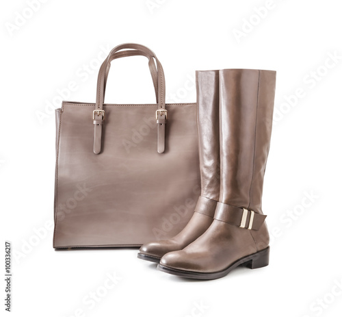 Bag and boots