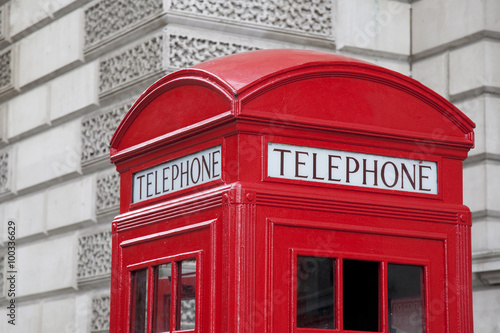 Red Telephone Box; London; England; UK