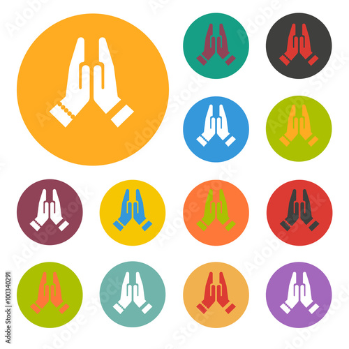 namaste icon
