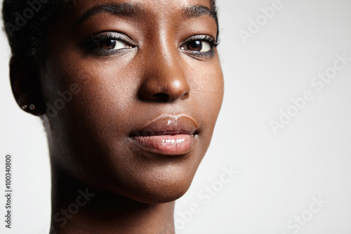 black woman's portrait