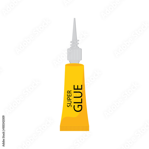 Yellow super glue