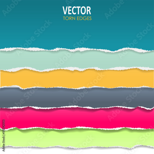 vector torn edges