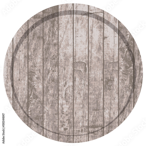 vector drawing barrels for beer or wine