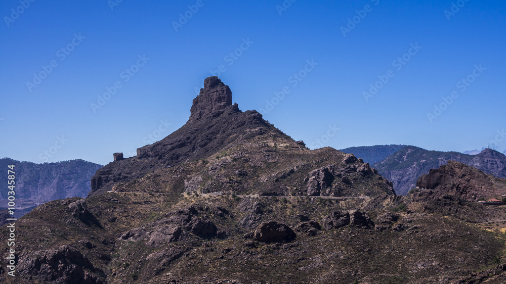 Wahrzeichen und Kultstätte Roque Bentayga auf Gran Canaria