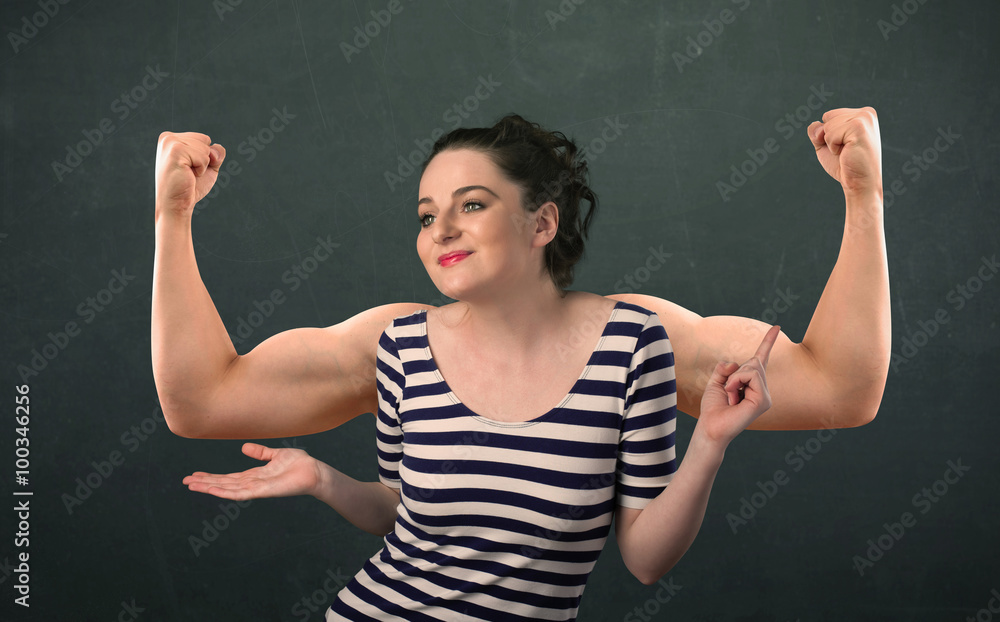 strong and muscled arms concept strong and muscled arms concept