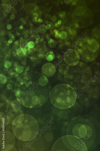 Abstract Light Green bokeh Background